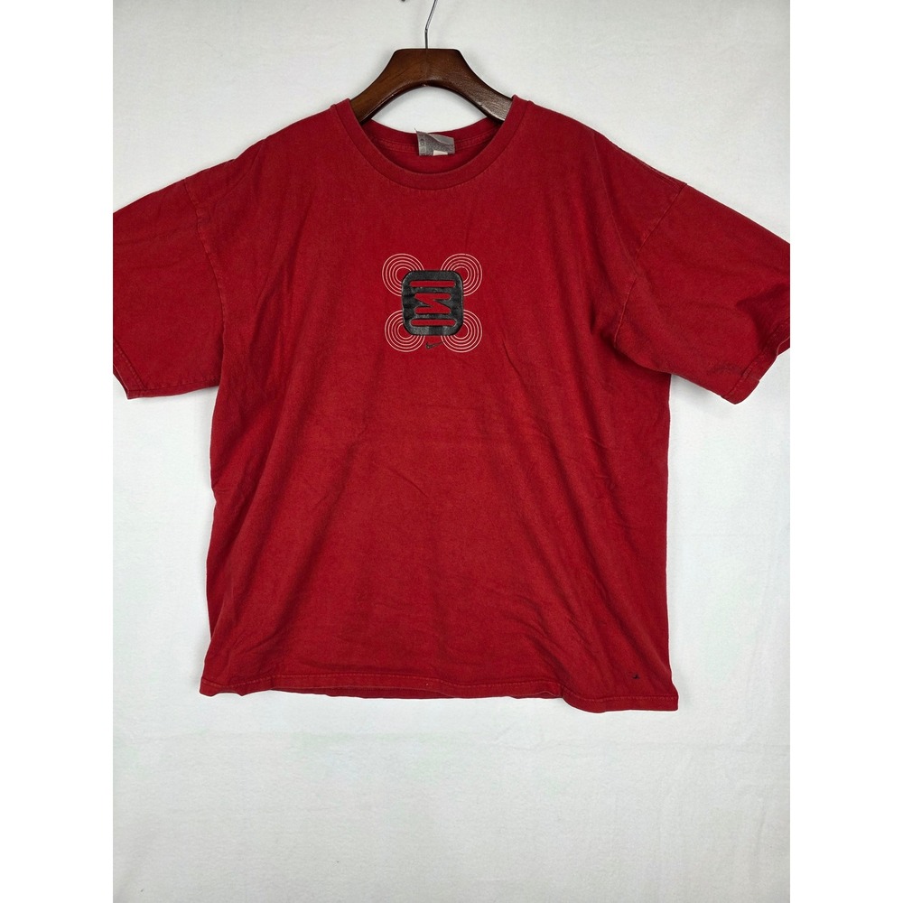 Vintage Y2K Nike Shox Mens XL Red Center Swoosh‎ Logo